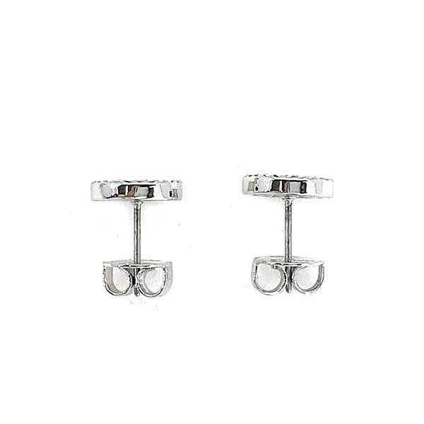 TORY BURCH トリーバーチ クリスタルロゴ ピアス シルバー 53422