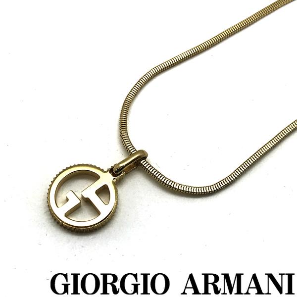 GIORGIO ARMANI ネックレス ジョルジオアルマーニ ブランド ロゴ