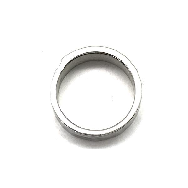 GIORGIO ARMANI ジョルジオアルマーニ リング・指輪 マットシルバー 53L110-3R110-00017 - 3