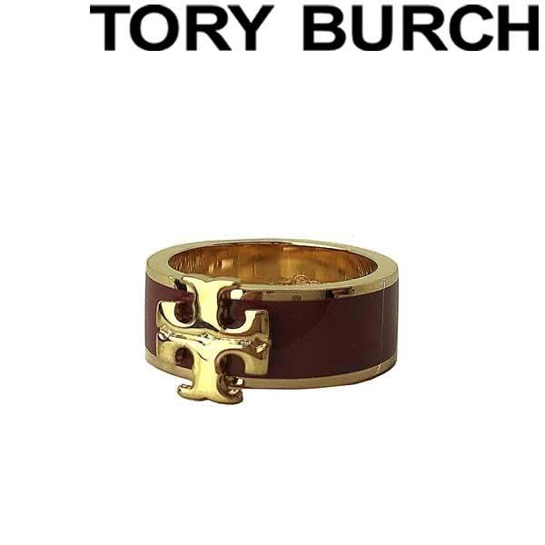 TORY BURCH トリーバーチ 指輪 リング アクセサリー ゴールド×ワインレッド60359-701｜woodnet