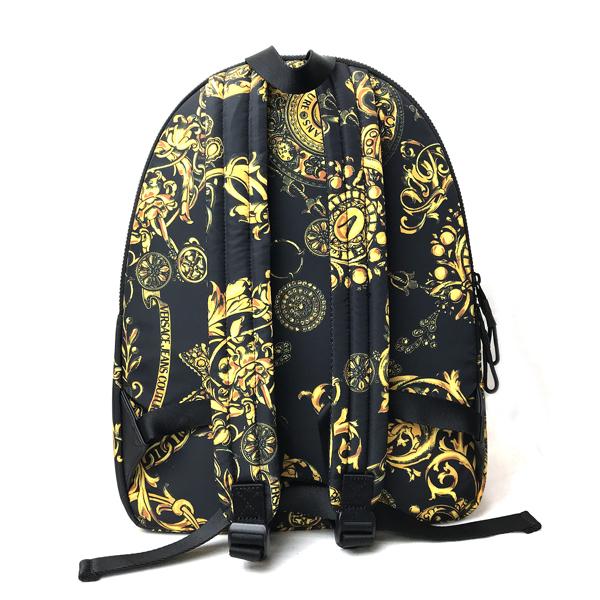 ヴェルサーチジーンズ 総柄バックパック VERSACE JEANS COUTURE ヴェルサーチェ ベルサーチ ジーンズ