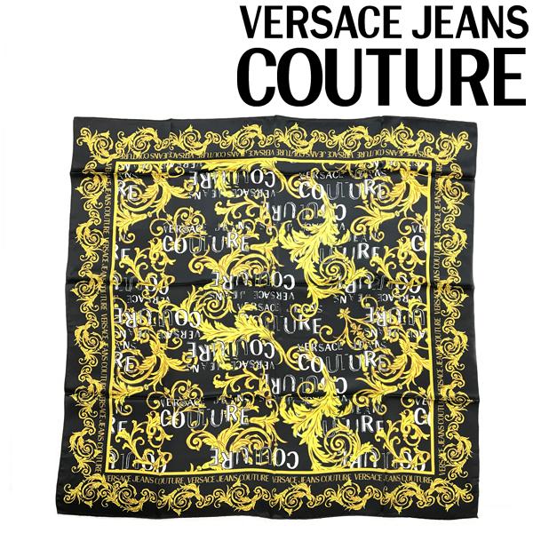 VERSACE JEANS COUTURE ベルサーチ ヴェルサーチェ スカーフ ロゴ
