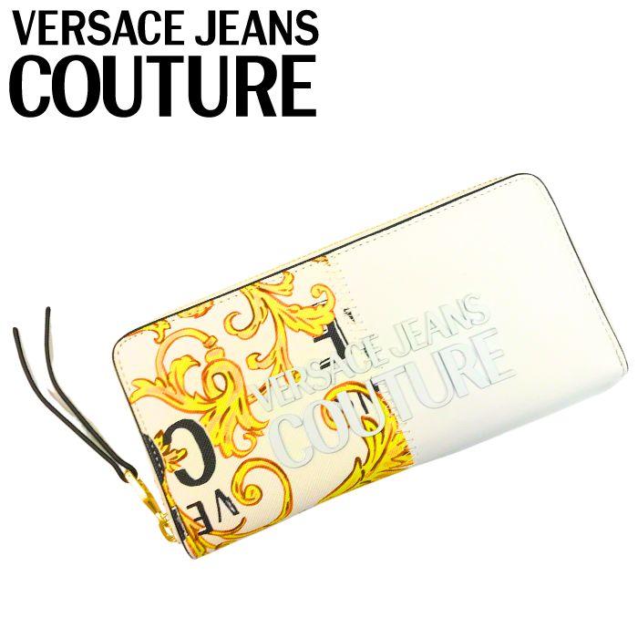 VERSACE JEANS COUTURE 長財布 ベルサーチ ヴェルサーチェ ジーンズ