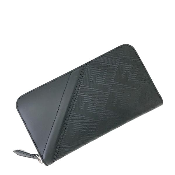 FENDI 長財布 フェンディ ブランド ズッカ柄 レザー ジップ FENDI 長財布 フェンディ ブランド ズッカ柄 レザー ジップ