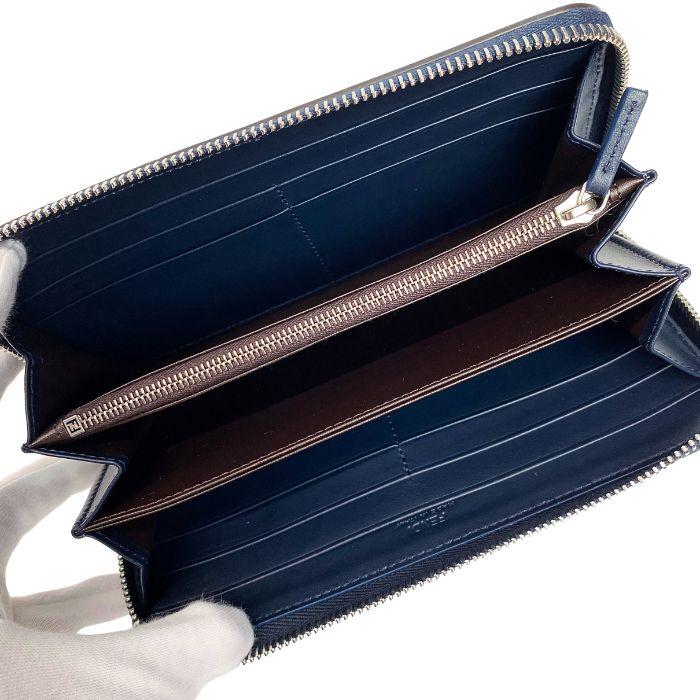 FENDI 長財布 フェンディ ブランド ズッカ柄 ジップアラウンド FENDI 長財布 フェンディ ブランド ズッカ柄 ジップアラウンド