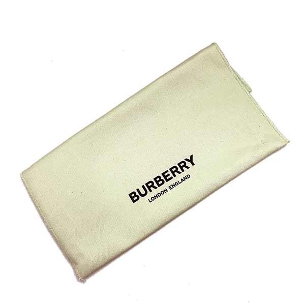 BURBERRY（バーバリー） タグチャーム レザー キーホルダー ブラック