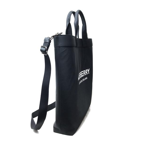 【最終】 BURBERRY バッグ バーバリー ナイロン トート ブラック 8026233-BLACK 【JSB1195807081】(43560円)