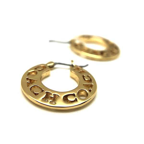 COACH（コーチ） ブランド ピアス ロゴ ゴールド 88529-GLD : WOODNET