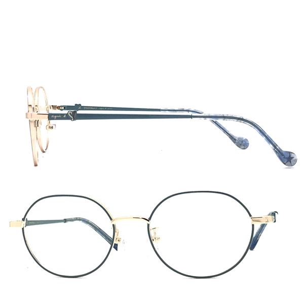 agnes b.（アニエスベー） メガネフレーム ブランド 【子供用】ブルー