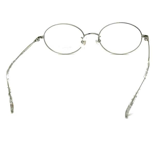 agnes b. アニエスベー シルバー×チャコール メガネフレーム 眼鏡 AB-50-0054-03 agnes シルバー×チャコール メガネフレーム