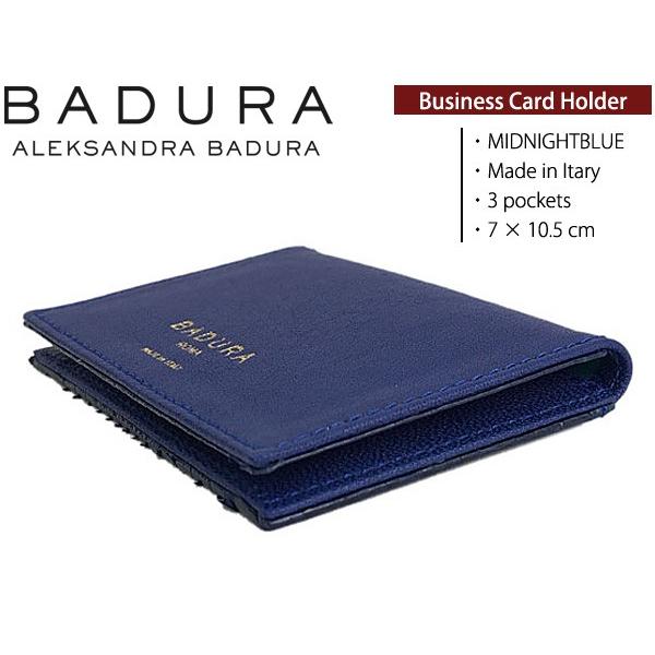 在庫処分特価】名刺入れ カードケース メンズ レディース BADURA