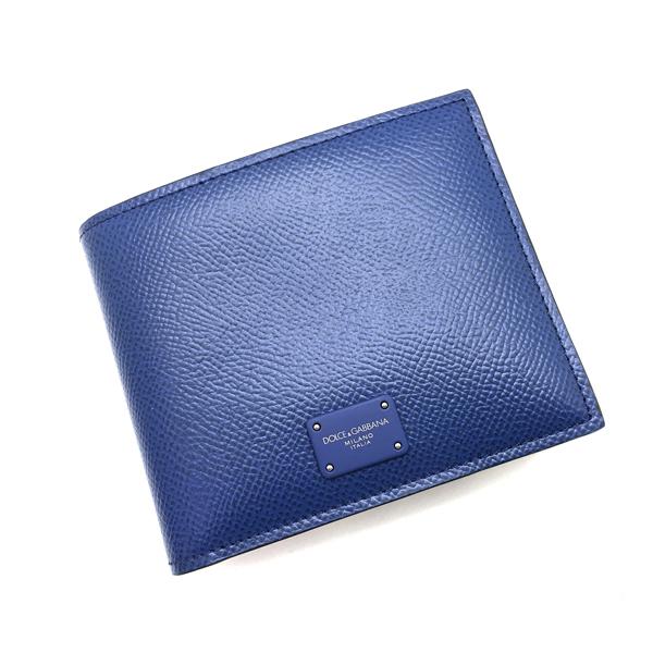 DOLCE&GABBANA 財布 ドルチェ＆ガッバーナ レザー 2つ折り