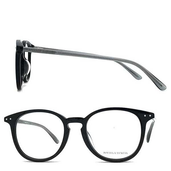 BOTTEGA VENETA ボッテガヴェネタ ブラックメガネフレーム ブランド BTV-0216OA-001 BOTTEGA VENETA ブラックメガネフレーム