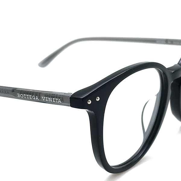 BOTTEGA VENETA ボッテガヴェネタ ブラックメガネフレーム ブランド BTV-0216OA-001 BOTTEGA VENETA ブラックメガネフレーム