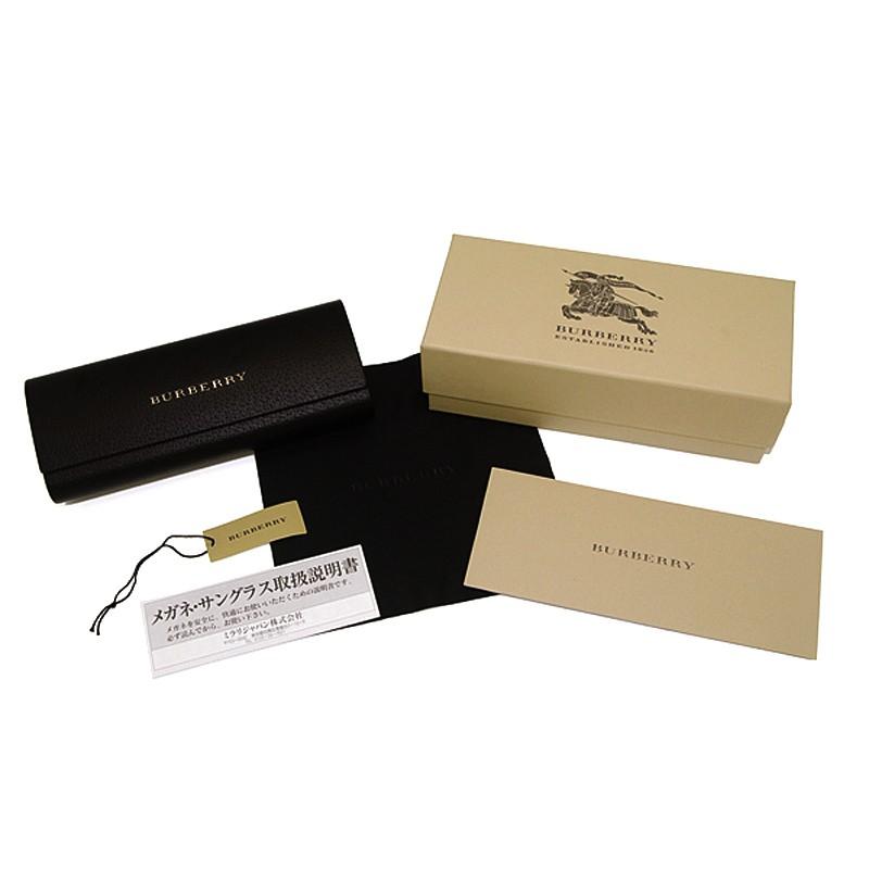 BURBERRY（バーバリー） ブラックメガネフレーム ブランド BU1329D