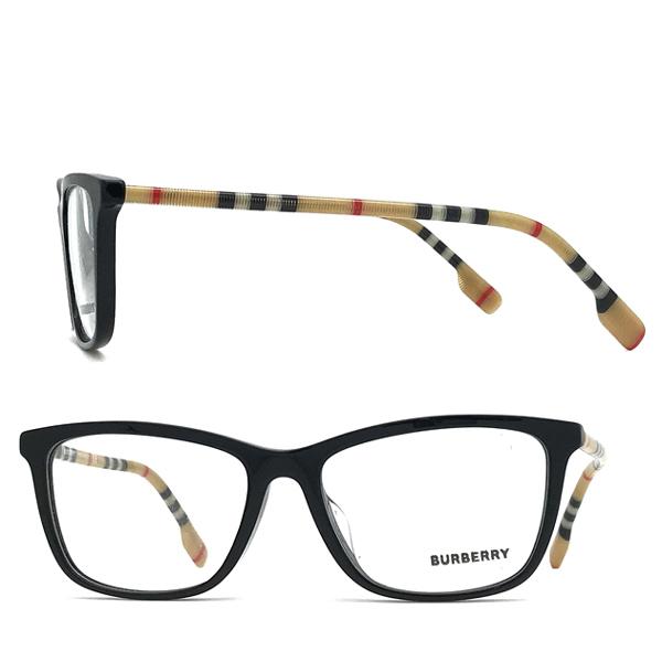 BURBERRY（バーバリー） ブランド メガネフレーム ブラック×チェック柄