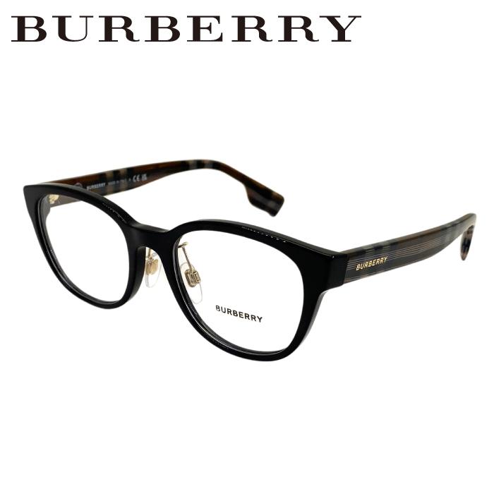 BURBERRY（バーバリー） メガネフレーム ブラック×ブラウン 眼鏡