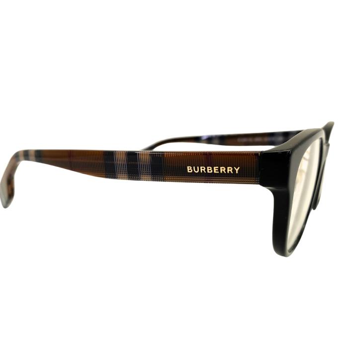 BURBERRY（バーバリー） メガネフレーム ブラック×ブラウン 眼鏡