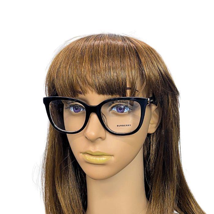 【美品】再値下げしました！　Burberry ブラウンメガネ(度あり) BURBERRY メガネフレーム バーバリー ブラック バーバリー