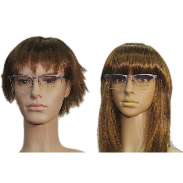 BVLGARI ブルガリ メガネフレーム ブランド マットシルバー 1093-195 BVLGARI メガネフレーム マットシルバー