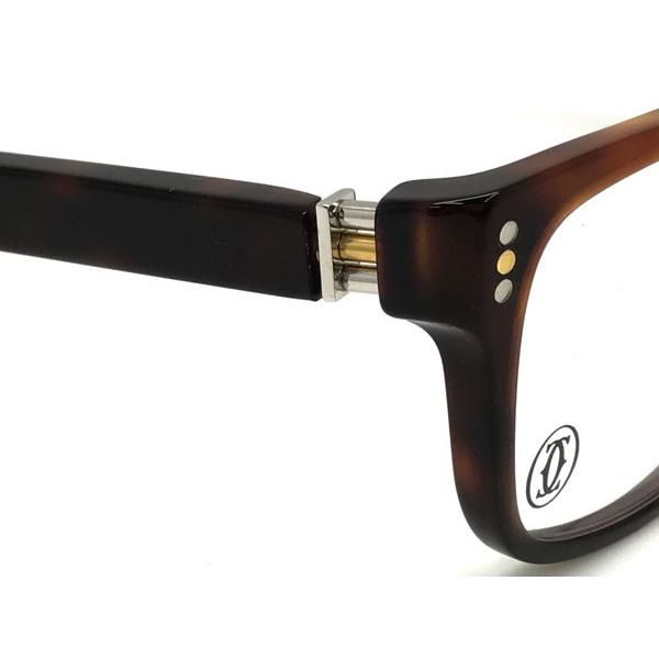 Cartier（カルティエ） メガネフレーム ブランド 鼈甲柄ブラウン CHET