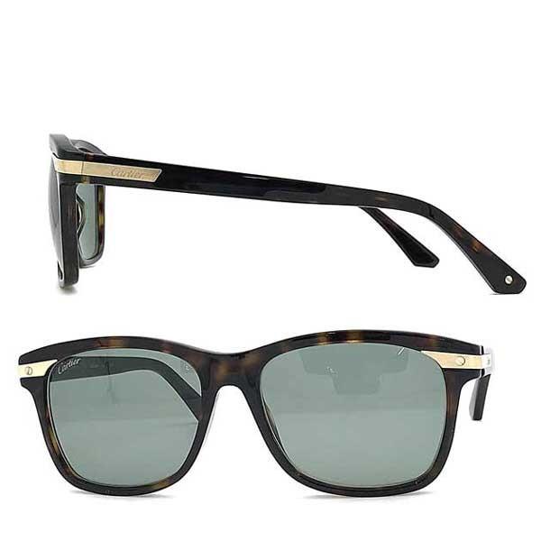 Cartier（カルティエ） グリーンブラック サングラス CT-0190S-003