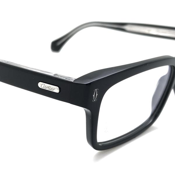 Cartier（カルティエ） メガネフレーム ブランド ブラック 眼鏡 CT