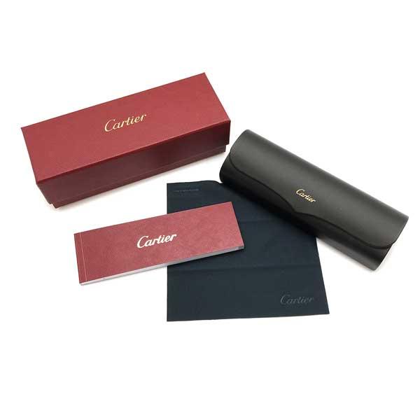 Cartier（カルティエ） メガネフレーム ブランド ブラック 眼鏡 CT