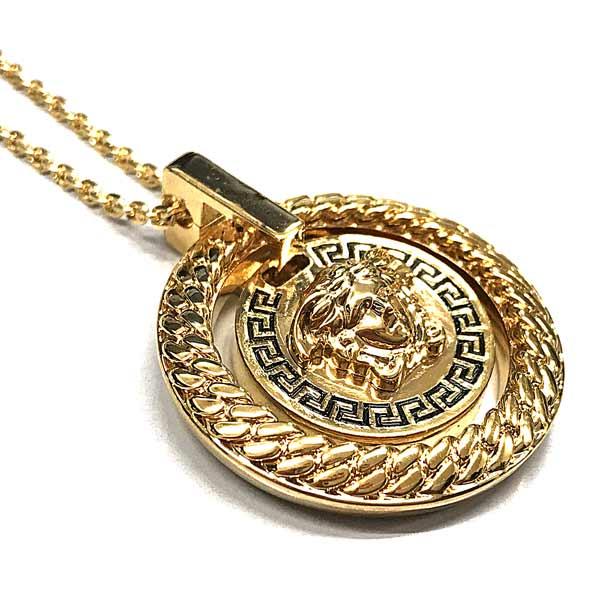 VERSACE（ヴェルサーチェ） ベルサーチ ブランド ネックレス ゴールド