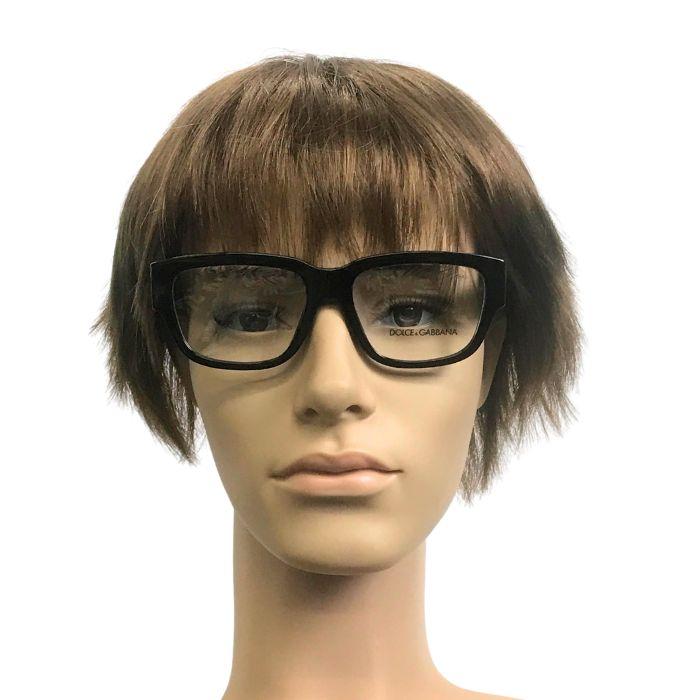 ドルチェ&ガッバーナ 眼鏡 楽天市場】眼鏡 ドルチェ＆ガッバーナ ブラック スクエア型
