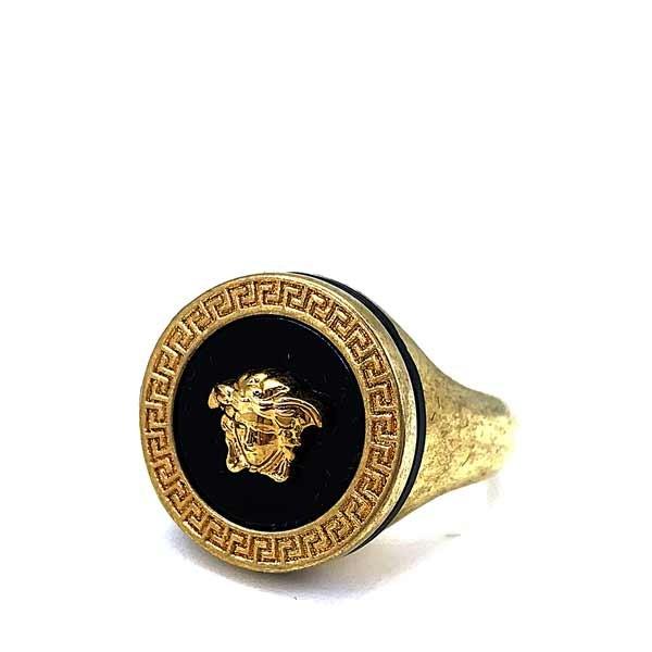 VERSACE ヴェルサーチェ ベルサーチ メドゥーサロゴ リング VERSACE ヴェルサーチェ ベルサーチ メドゥーサロゴ リング
