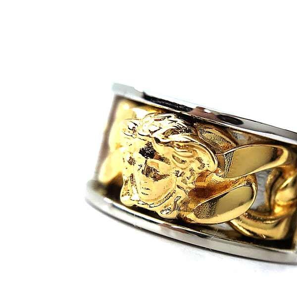 VERSACE ゴールド ロゴリング　13号 s-l400.jpg
