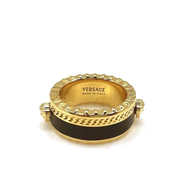 VERSACE リング　ヴェルサーチ VERSACE（ヴェルサーチェ） ベルサーチ ロゴ リング・指輪 シルバー