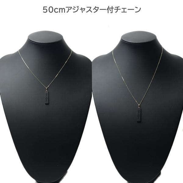 DI LEGNO 木製×18金ネックレス ウッドブラック×K18イエローゴールド