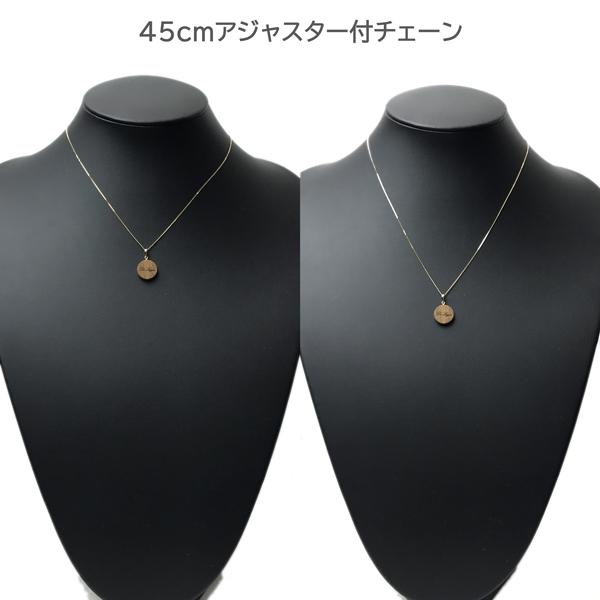 DI LEGNO 木製×18金ネックレス ウッドブラウン×K18イエローゴールド