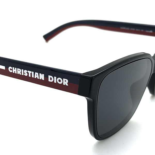 極美品✨Christian Dior　カナージュ サングラス ブラック×レッド Christian Dior（クリスチャン・ディオール） サングラス ブランド