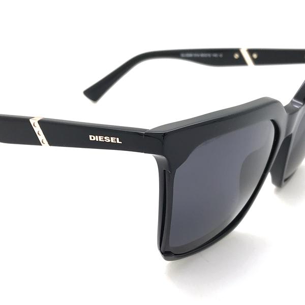 DIESEL（ディーゼル） サングラス ブランド ブラック DL-0338-01A