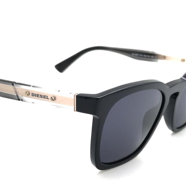 DIESEL サングラス ブラック ケース付き 送料無料】DIESEL ディーゼル サングラス DL0231 01A Black
