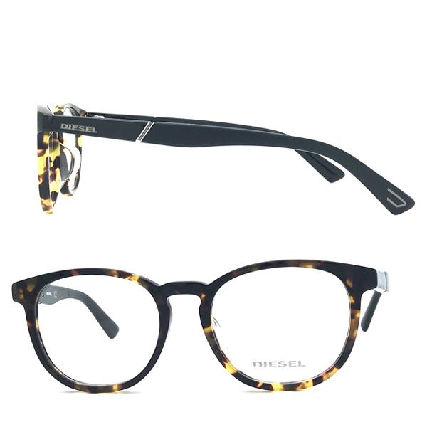 DIESEL ディーゼル メガネフレーム ブランド マーブルブラウン