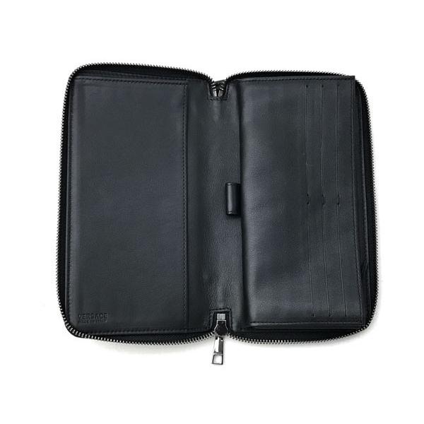 VERSACE ヴェルサーチェ ベルサーチ ジップアラウンド レザー 長