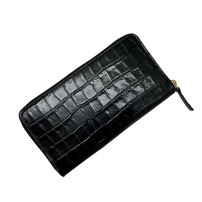 VERSACE 長財布 ブランド ヴェルサーチェ ベルサーチ クロコ型 VERSACE 長財布 ブランド ヴェルサーチェ ベルサーチ クロコ型