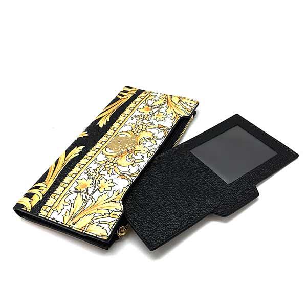 今だけ限定価格 Versace 長財布 ベルサーチ メンズ スナップボタン開閉式 型押しレザー バロッコプリント Dp Dgovv D41oh ブランド 新しい到着 Gunshooter Com