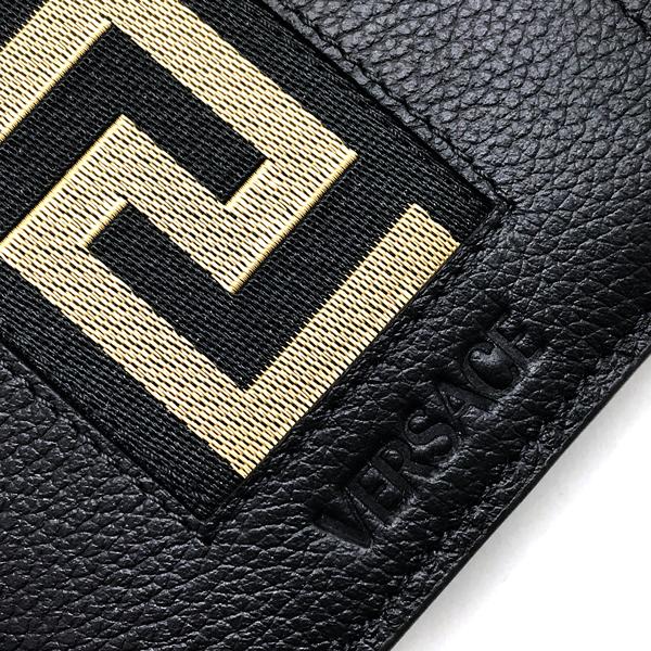 VERSACE（ヴェルサーチェ） 財布 ベルサーチ グレカ 二つ折り レザー