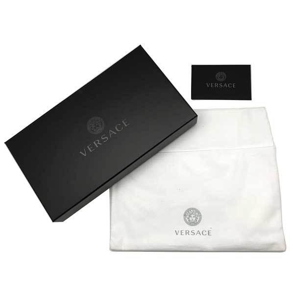 VERSACE（ヴェルサーチェ） ベルサーチ 二つ折り財布 ブランド ラ