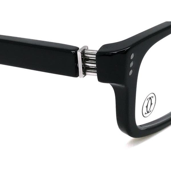 Cartier（カルティエ） メガネフレーム ブランド ブラック DUKE