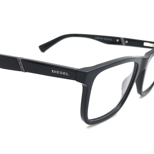 【公式】 DIESEL メガネフレーム ブランド ディーゼル ブラック 眼鏡 DV-5320-001 【1721311858】(10985円)