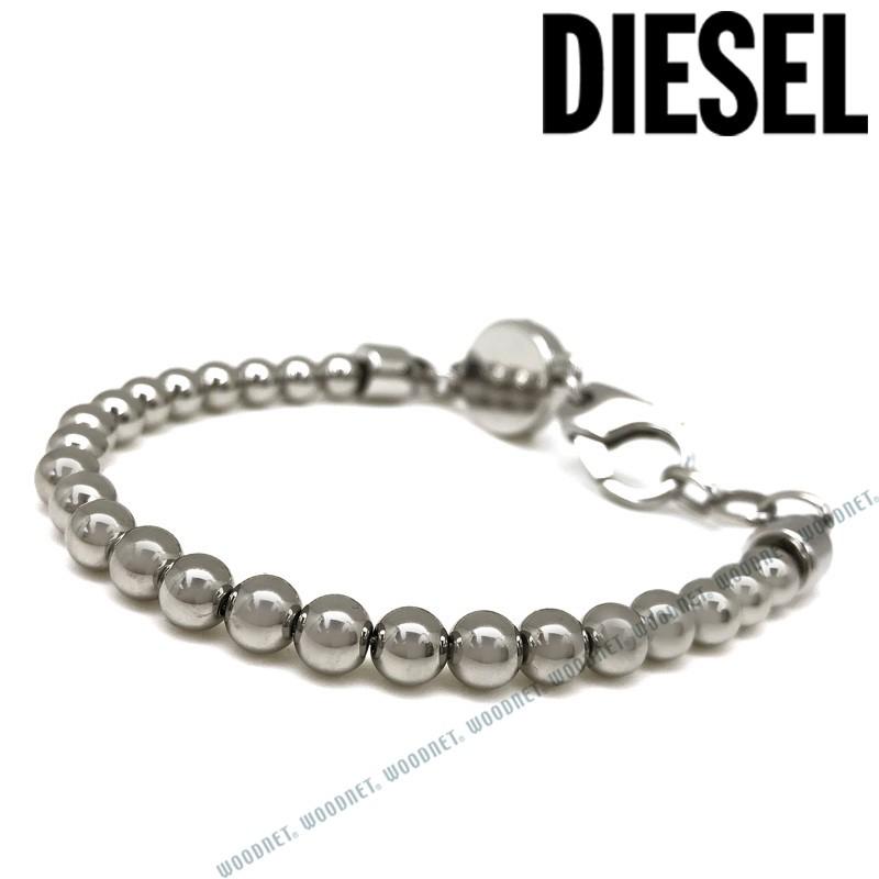 DIESEL（ディーゼル） シルバー ブレスレット DX0930040 : WOODNET