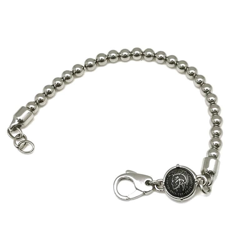 DIESEL（ディーゼル） シルバー ブレスレット DX0930040 : WOODNET