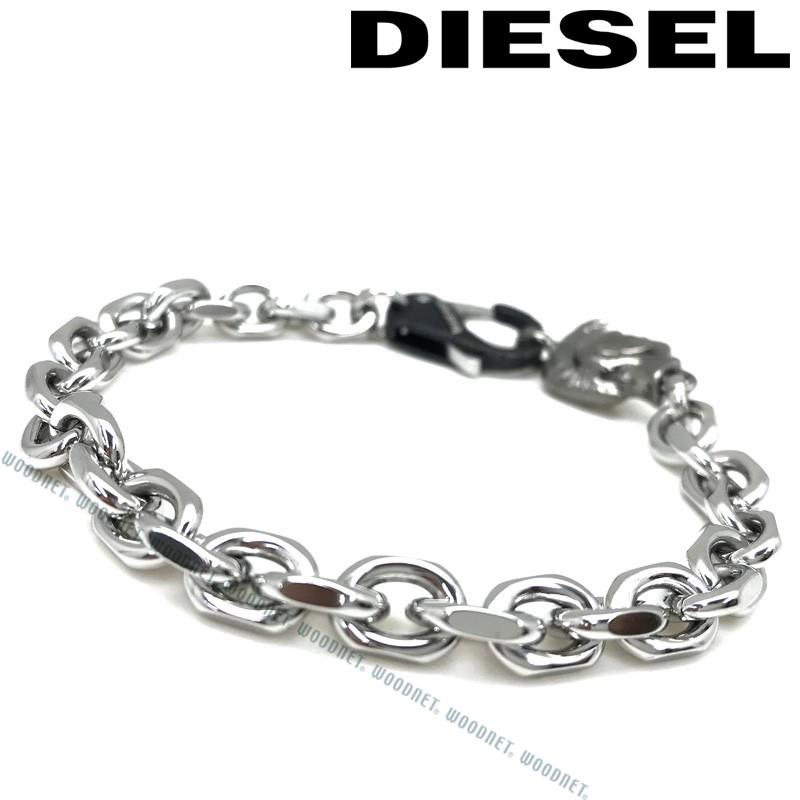 DIESEL（ディーゼル） シルバー ブレスレット DX1146040 : WOODNET