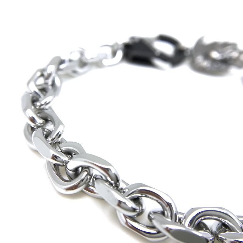 DIESEL（ディーゼル） シルバー ブレスレット DX1146040 : WOODNET